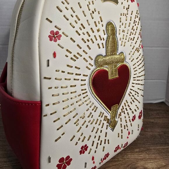 Loungefly Disney Snow White and the Seven Dwarfs Heart Box Mini Backpack NWT main image 9